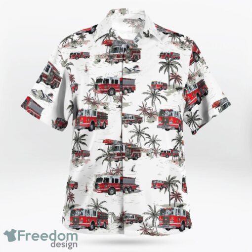 Croton Falls, Westchester County, New York, Croton Falls Fire Department Hawaiian Shirt Product Photo 3