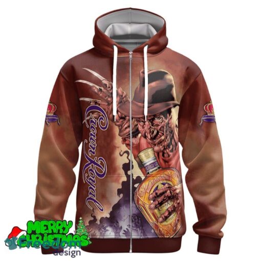 Crown Royal Halloween Freddy Krueger Hoodie Zip Hoodie For Men Women Gift Halloween - Crown Royal Halloween Freddy Krueger Hoodie & Zip Hoodie_5