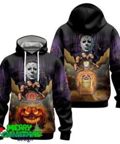 Crown Royal Halloween Michael Myers Hoodie Zip Hoodie For Men Women Gift Halloween - Crown Royal Halloween Michael Myers Hoodie & Zip Hoodie_2