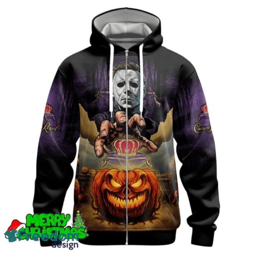 Crown Royal Halloween Michael Myers Hoodie Zip Hoodie For Men Women Gift Halloween - Crown Royal Halloween Michael Myers Hoodie & Zip Hoodie_5