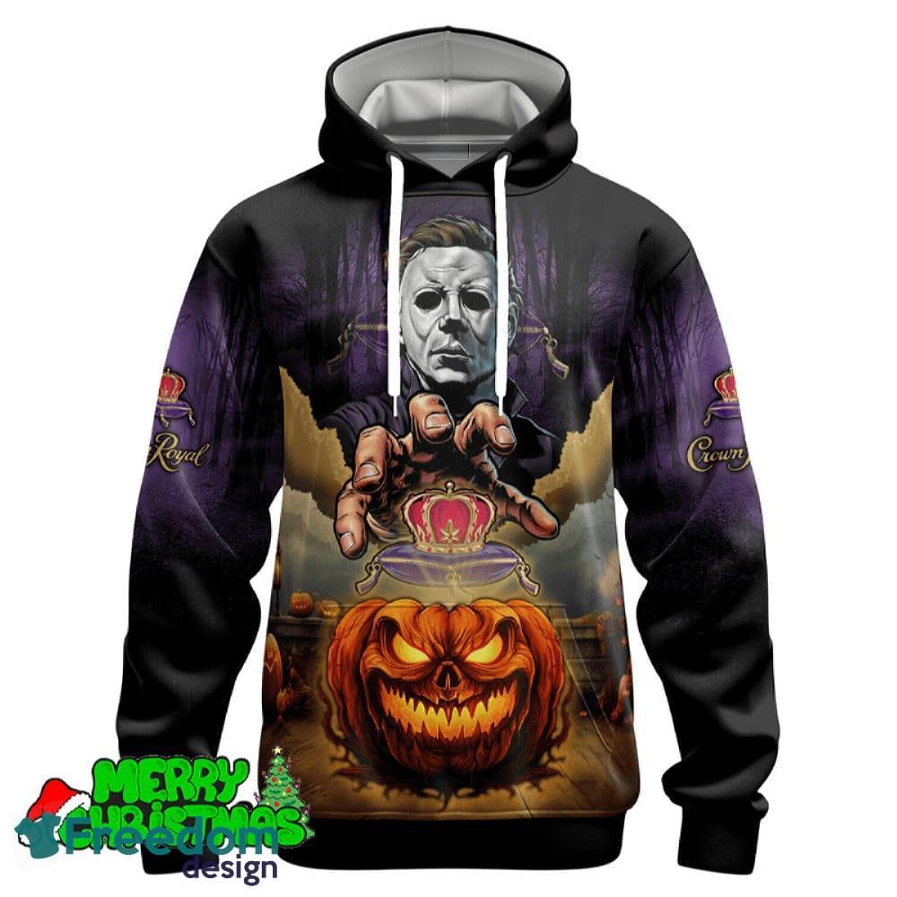 Crown Royal Halloween Michael Myers Hoodie Zip Hoodie For Men Women Gift Halloween - Crown Royal Halloween Michael Myers Hoodie & Zip Hoodie_1