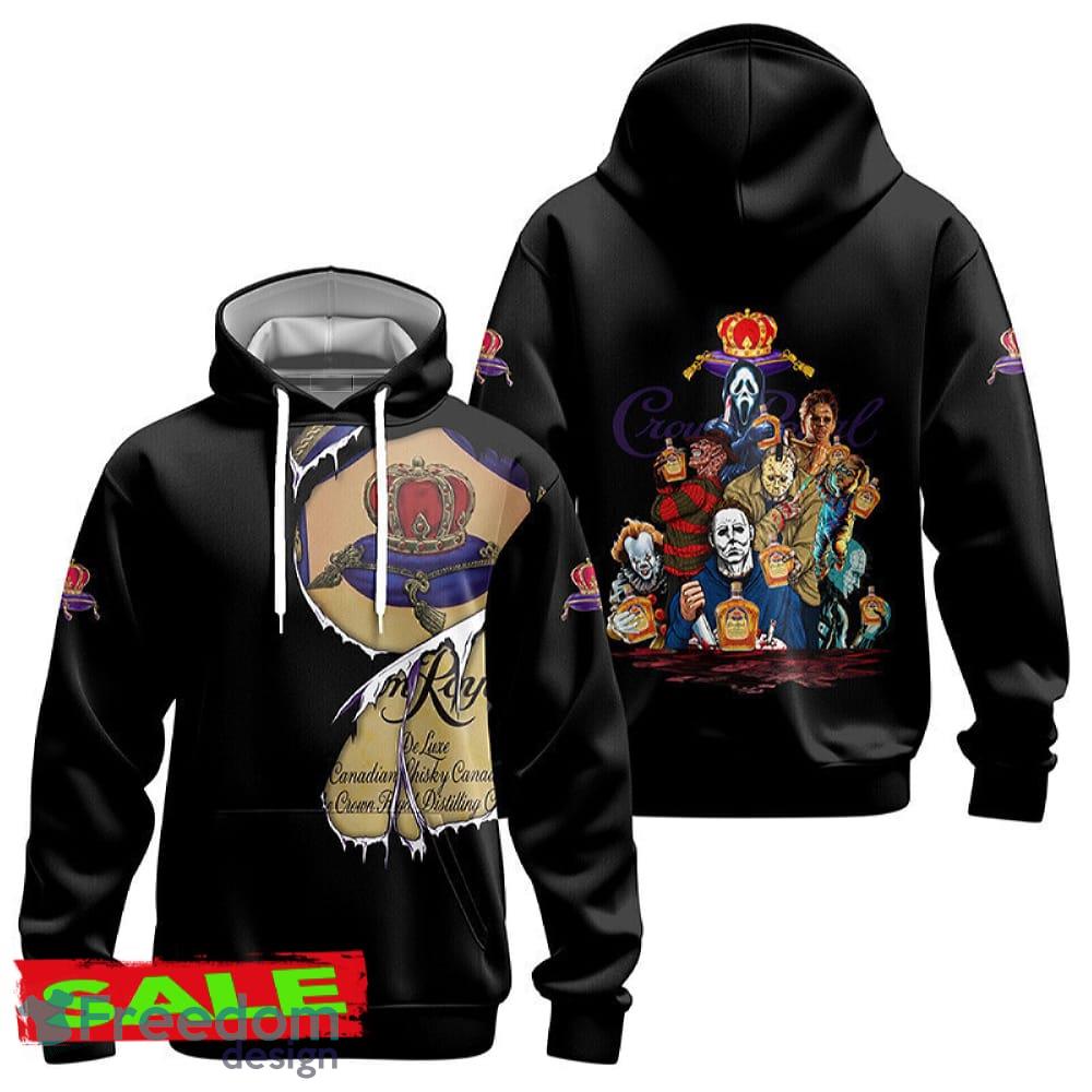 Crown Royal Horror Halloween Characters Hoodie Zip Hoodie Snow For Men Women Gift Christmas image Crown Royal Horror Halloween Characters Hoodie Zip Hoodie Snow For Men Women Gift Christmas - Crown Royal Horror Halloween Characters Hoodie Zip Hoodie Snow For Men Women Gift Christmas