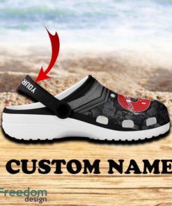 Cummins Car 3D Clog Shoes Gray Color For Men Women Gift Fans Summer Custom Name - Cummins Car 3D Clog Shoes Gray Color Custom Name_3
