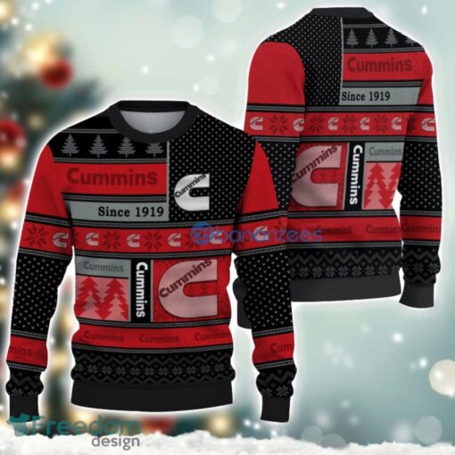 Cummins Logo Ugly Christmas Sweater For Fans Men And Women Christmas Gift Ideas Product Photo 1