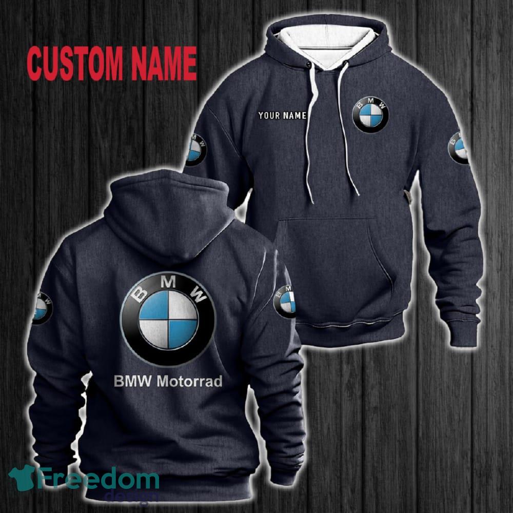 Custom Name BMW Motorrad 3D Hoodie All OVer Print For Men Gift Christmas 2024 - Custom Name BMW Motorrad 3D Hoodie Red All OVer Print For Men Gift Christmas 2024