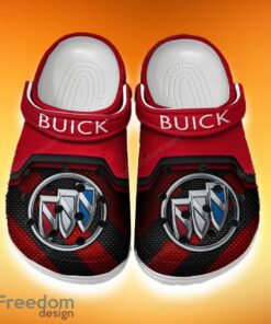 Custom Name Buick Clog Shoes Red Summer Gift For Men Women Fans All OVer Print