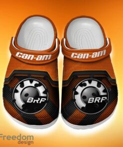 Custom Name Can Am Clog Shoes Orange Summer Gift For Men Women Fans All OVer Print