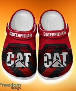 Custom Name Caterpillar Clog Shoes Red Summer Gift For Men Women Fans All OVer Print