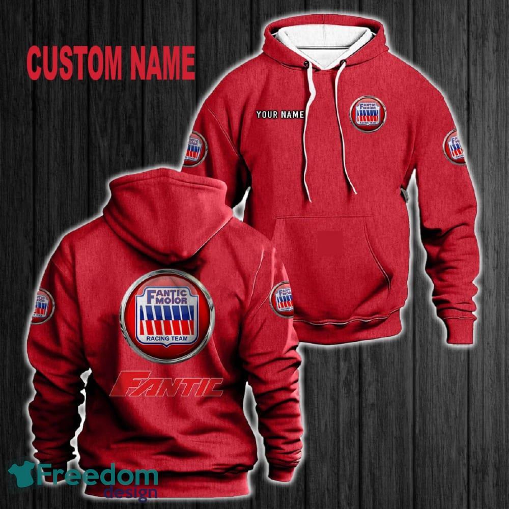 Custom Name Fantic Motorcycles 3D Hoodie Red All OVer Print For Men Women Gift Christmas 2024 - Custom Name Fantic Motorcycles 3D Hoodie Red All OVer Print For Men Gift Christmas 2024