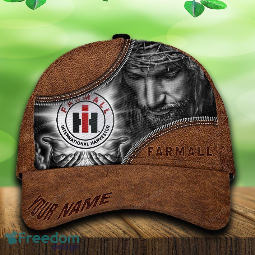 Custom Name Farmall Car All Over Print Jesus Brown 3D Cap And Hat For Fans Gift image Custom Name Farmall Car All Over Print Jesus Brown 3D Cap And Hat For Fans Gift - Custom Name Farmall Car All Over Print Jesus Brown 3D Cap And Hat For Fans Gift