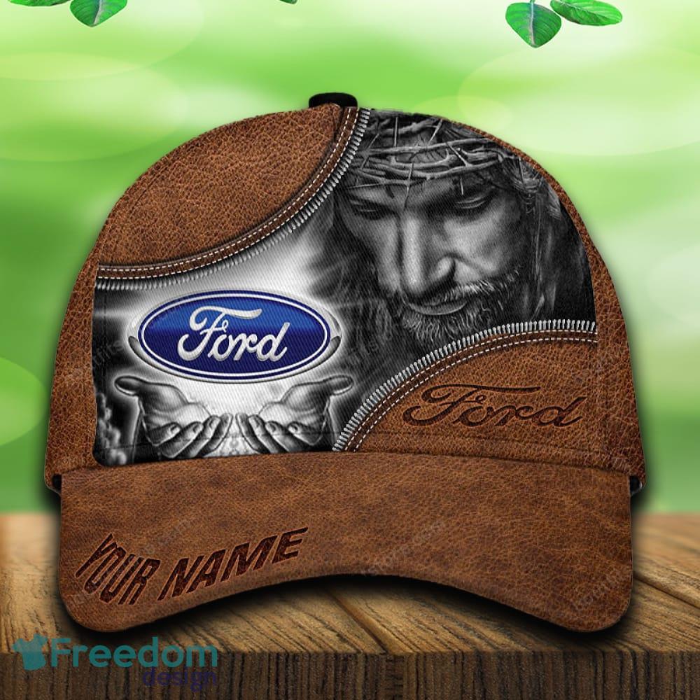 Custom Name Ford Car All Over Print Jesus Brown 3D Cap And Hat For Fans Gift image Custom Name Ford Car All Over Print Jesus Brown 3D Cap And Hat For Fans Gift - Custom Name Ford Car All Over Print Jesus Brown 3D Cap And Hat For Fans Gift