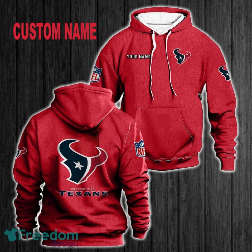 Custom Name Houston Texans 3D Hoodie Red All OVer Print For Men Women Gift Christmas 2024 image Custom Name Houston Texans 3D Hoodie Red All OVer Print For Men Women Gift Christmas 2024 - Custom Name Houston Texans 3D Hoodie Red All OVer Print For Men Gift Christmas 2024