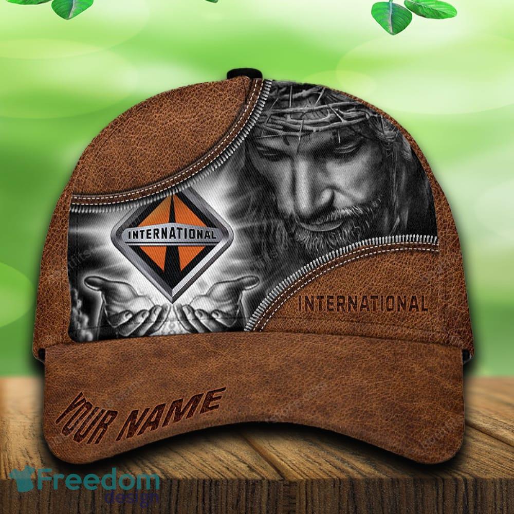 Custom Name International Car All Over Print Jesus Brown 3D Cap And Hat For Fans Gift image Custom Name International Car All Over Print Jesus Brown 3D Cap And Hat For Fans Gift - Custom Name International Car All Over Print Jesus Brown 3D Cap And Hat For Fans Gift