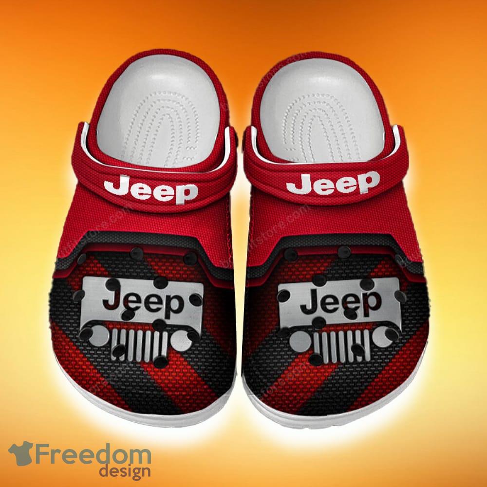 Custom Name Jeep Clog Shoes Red Summer Gift For Men Women Fans All OVer Print image Custom Name Jeep Clog Shoes Red Summer Gift For Men Women Fans All OVer Print - Custom Name Jeep Clog Shoes Red Summer Gift For Men Women Fans All OVer Print