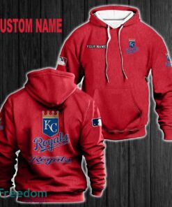 Custom Name Kansas City Royals 3D Hoodie Red All OVer Print For Men Women Gift Christmas 2024 Custom Name Kansas City Royals 3D Hoodie Red All OVer Print For Men Women Gift Christmas 2024