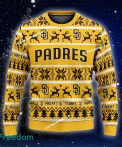 Custom Name NEW Accessory San Diego Padres Knitted Christmas Sweater Gift For Adult
