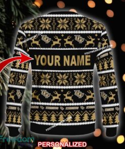 Custom Name NEW Nutcracker UCF Knights Ugly Christmas Sweater Gift Holidays - NCAA UCF Knights Ugly Christmas Sweater For Men And Women Photo 2