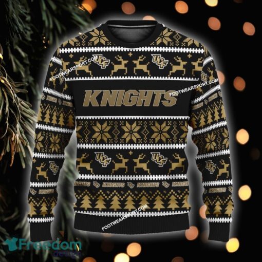 Custom Name NEW Nutcracker UCF Knights Ugly Christmas Sweater Gift Holidays - NCAA UCF Knights Ugly Christmas Sweater For Men And Women Photo 1