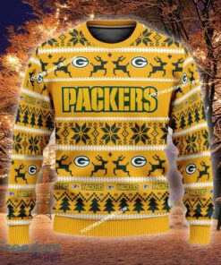 Custom Name NEW Ornament Green Bay Packers Ugly Christmas Sweater Gift For Men And Women - NFL Green Bay Packers Ugly Christmas Sweater For Men And Women Photo 1