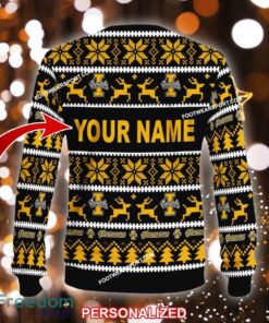 Custom Name NEW Outwear Idaho Vandals Ugly Christmas Sweater Gift For Adult - NCAA2 Idaho Vandals Ugly Christmas Sweater For Men And Women Photo 2