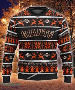 Custom Name NEW Retail San Francisco Giants Ugly Christmas Sweater Gift For Men And Women - MLB San Francisco Giants Ugly Christmas Sweater For Men And Women Photo 1