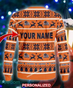 Custom Name NEW Stocking UTSA Roadrunners Ugly Christmas Sweater Gift For Men And Women - NCAA UTSA Roadrunners Ugly Christmas Sweater For Men And Women Photo 2