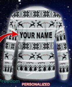 Custom Name NEW Sweater San Antonio Spurs Ugly Christmas 3D Sweater Gift For Men And Women - NBA San Antonio Spurs Ugly Christmas Sweater For Men And Women Photo 2