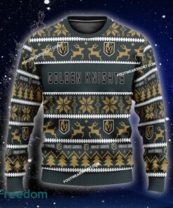 Custom Name NEW Winter Vegas Golden Knights Knitted Christmas Sweater AOP Gift Holidays Custom Name NEW Winter Vegas Golden Knights Knitted Christmas Sweater AOP Gift Holidays