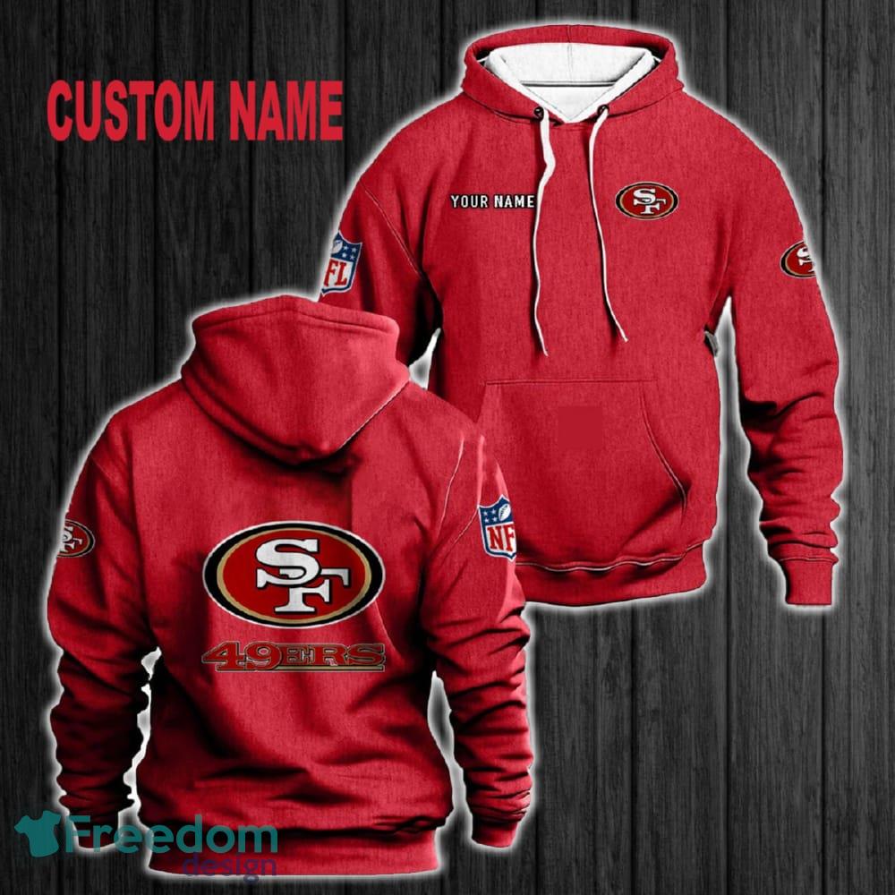 Custom Name San Francisco 49ers 3D Hoodie Red All OVer Print For Men Women Gift Christmas 2024 image Custom Name San Francisco 49ers 3D Hoodie Red All OVer Print For Men Women Gift Christmas 2024 - Custom Name San Francisco 49ers 3D Hoodie Red All OVer Print For Men Gift Christmas 2024