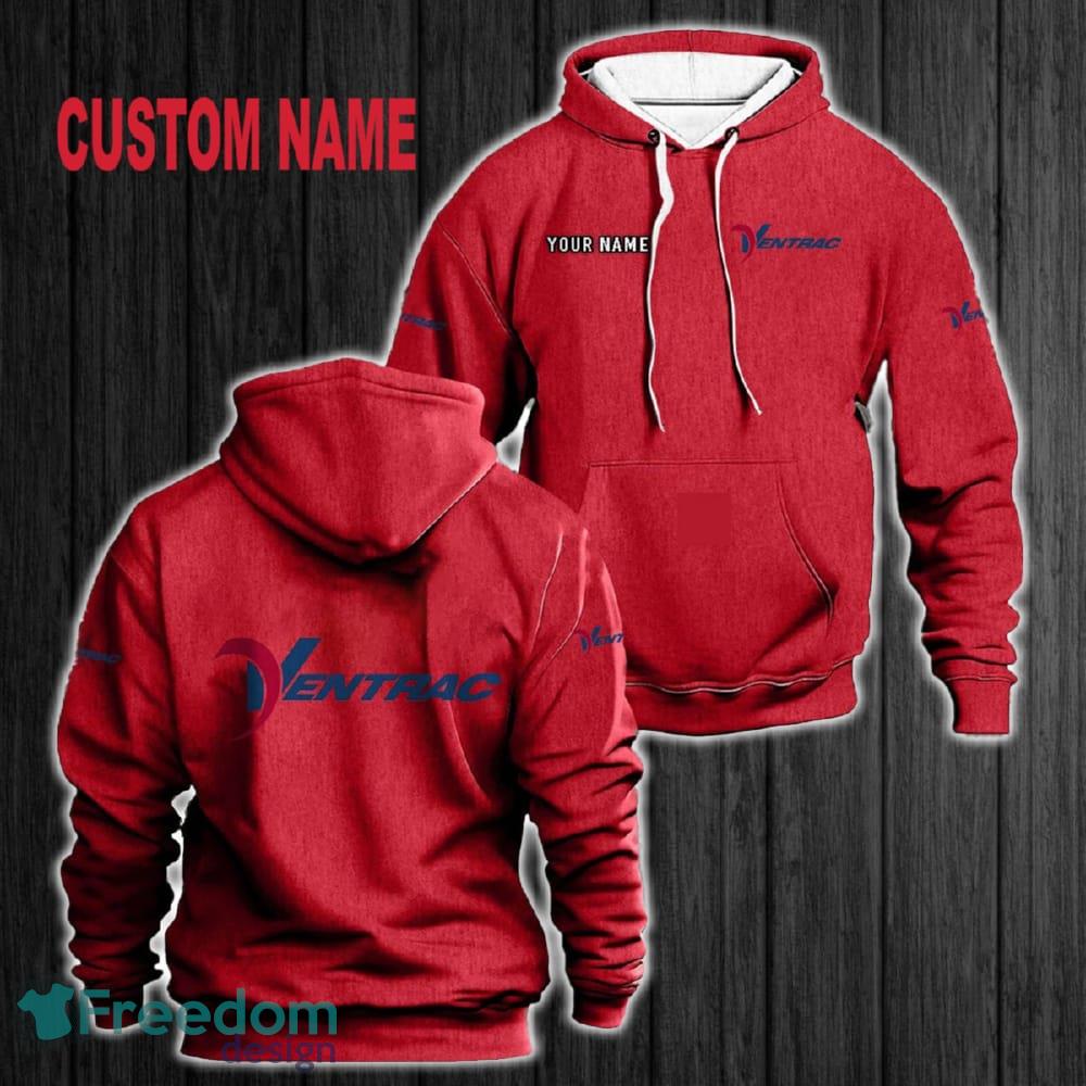 Custom Name Ventrac 3D Hoodie Red All OVer Print For Men Women Gift Christmas 2024 - Custom Name Ventrac 3D Hoodie Red All OVer Print For Men Gift Christmas 2024