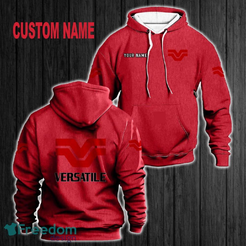 Custom Name Versatile 3D Hoodie Red All OVer Print For Men Women Gift Christmas 2024 - Custom Name Versatile 3D Hoodie Red All OVer Print For Men Gift Christmas 2024