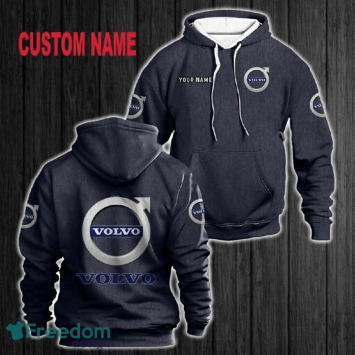 Custom Name Volvo 3D Hoodie Red All OVer Print For Men Women Gift Christmas 2024 - Custom Name Volvo 3D Hoodie Red All OVer Print For Men Gift Christmas 2024