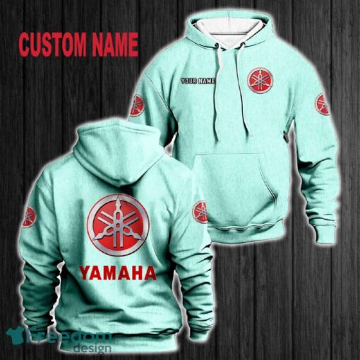 Custom Name Yamaha 3D Hoodie All OVer Print For Men Women Gift Christmas 2024 - Custom Name Yamaha 3D Hoodie Red All OVer Print For Men Gift Christmas 2024