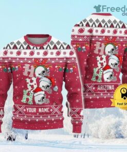 Customized Arizona Cardinals Ugly Christmas Sweater Gift Christmas