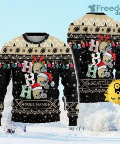 Customized New Orleans Saints Ugly Christmas Sweater Gift Christmas