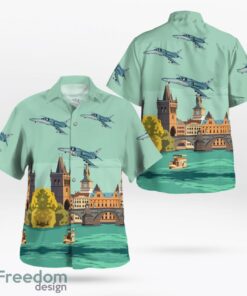 Czech Air Force Aero -159A Alca Hawaiian Shirt Product Photo 1