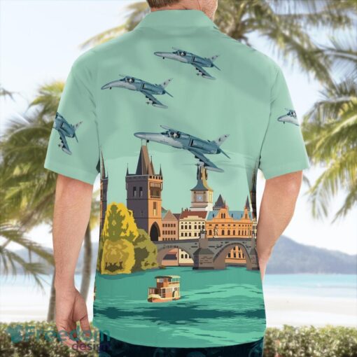 Czech Air Force Aero -159A Alca Hawaiian Shirt Product Photo 4