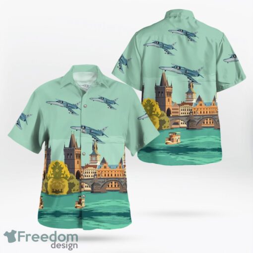 Czech Air Force Aero -159A Alca Hawaiian Shirt Product Photo 1