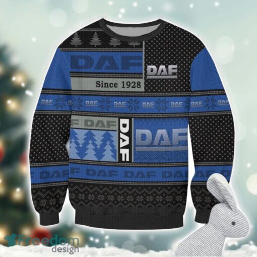 DAF Logo Ugly Christmas Sweater For Fans Men And Women Christmas Gift Ideas Product Photo 2