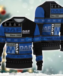 DAF Logo Ugly Christmas Sweater For Fans Men And Women Christmas Gift Ideas