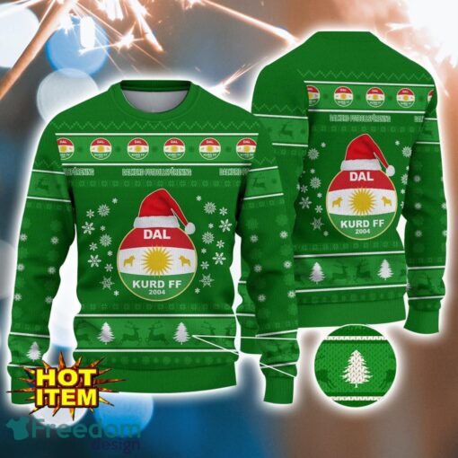 Dalkurd Fotbollsförening 3D Ugly Christmas Sweater For Men And Women Sport Fans Product Photo 1