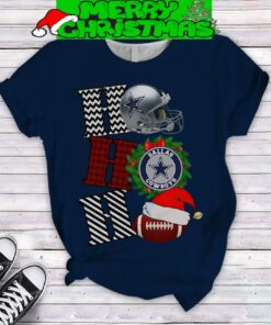 Dallas Cowboys Big D Doomsday Defense The Boys Ho Ho Ho NFL Team Christmas Holidays Fleece Pajamas Set Full Print Christmas For Women - 020824-174439