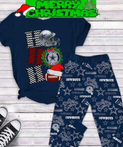 Dallas Cowboys Big D Doomsday Defense The Boys Ho Ho Ho NFL Team Christmas Holidays Fleece Pajamas Set Full Print Christmas For Women Dallas Cowboys Big D Doomsday Defense The Boys Ho Ho Ho NFL Team Christmas Holidays Fleece Pajamas Set Full Print Christmas For Women
