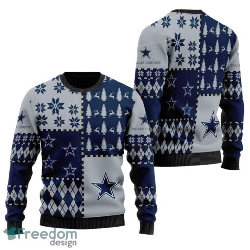 Dallas Cowboys Christmas All Over Print Sweaters Best Christmas Gift For Cowboys Fans Product Photo 1