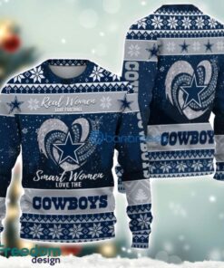 Dallas Cowboys Logo Ugly Christmas Sweater For Fans Men And Women Christmas Gift Ideas Product Photo 2
