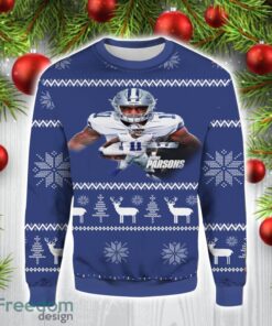 Dallas Cowboys Parsons Christmas Gift Ugly Christmas Sweater For Men And Women