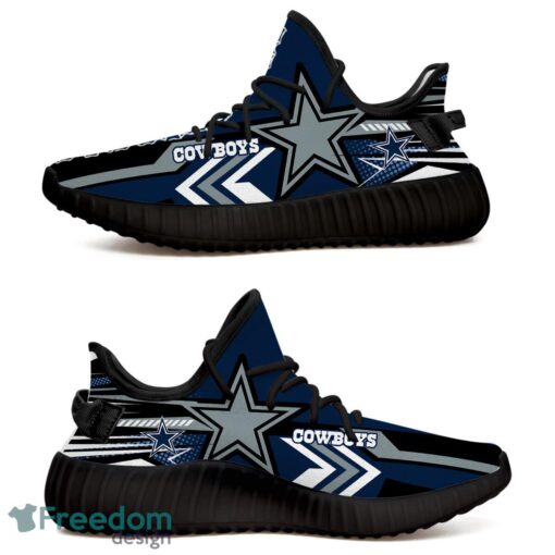 Dallas Cowboys Speedsters Yeezy Running Shoes For Fans Gift Men Women - Dallas Cowboys Speedsters Yeezy Boost Running Shoes_1