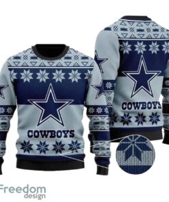 Dallas Cowboys  Sweater Shirt, NFL Wool Christmas For Fans All Over Print  Sweater