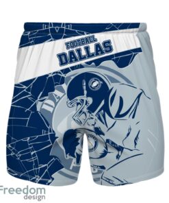 Dallas Football Team Personalized Name Number Hawaiian Shirt And Shorts Team Gift Product Photo 2