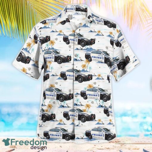 Dallas Police Department Texas Summer Hawaiian Shirt Product Photo 3